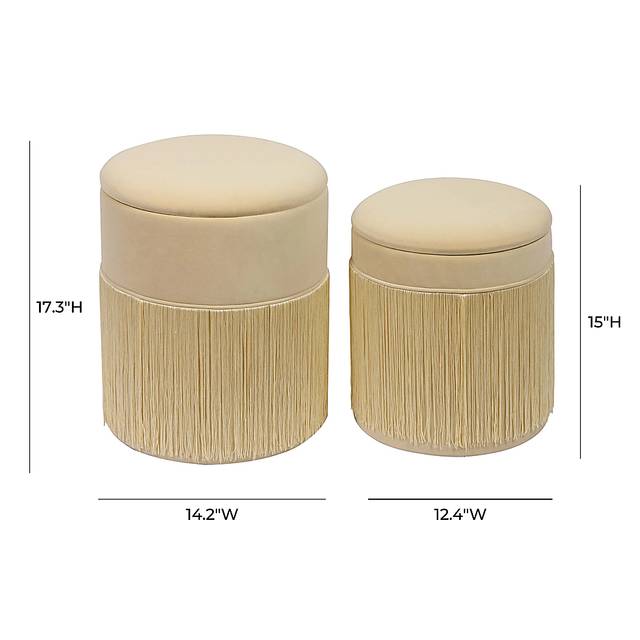 Simerly Cream Storage Ottoman, Set of 2 - Thumbnail - Image 6