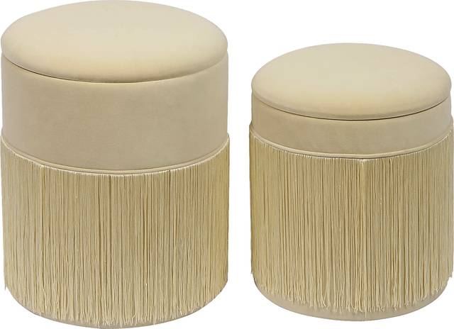 Simerly Cream Storage Ottoman, Set of 2 - Thumbnail - Image 1