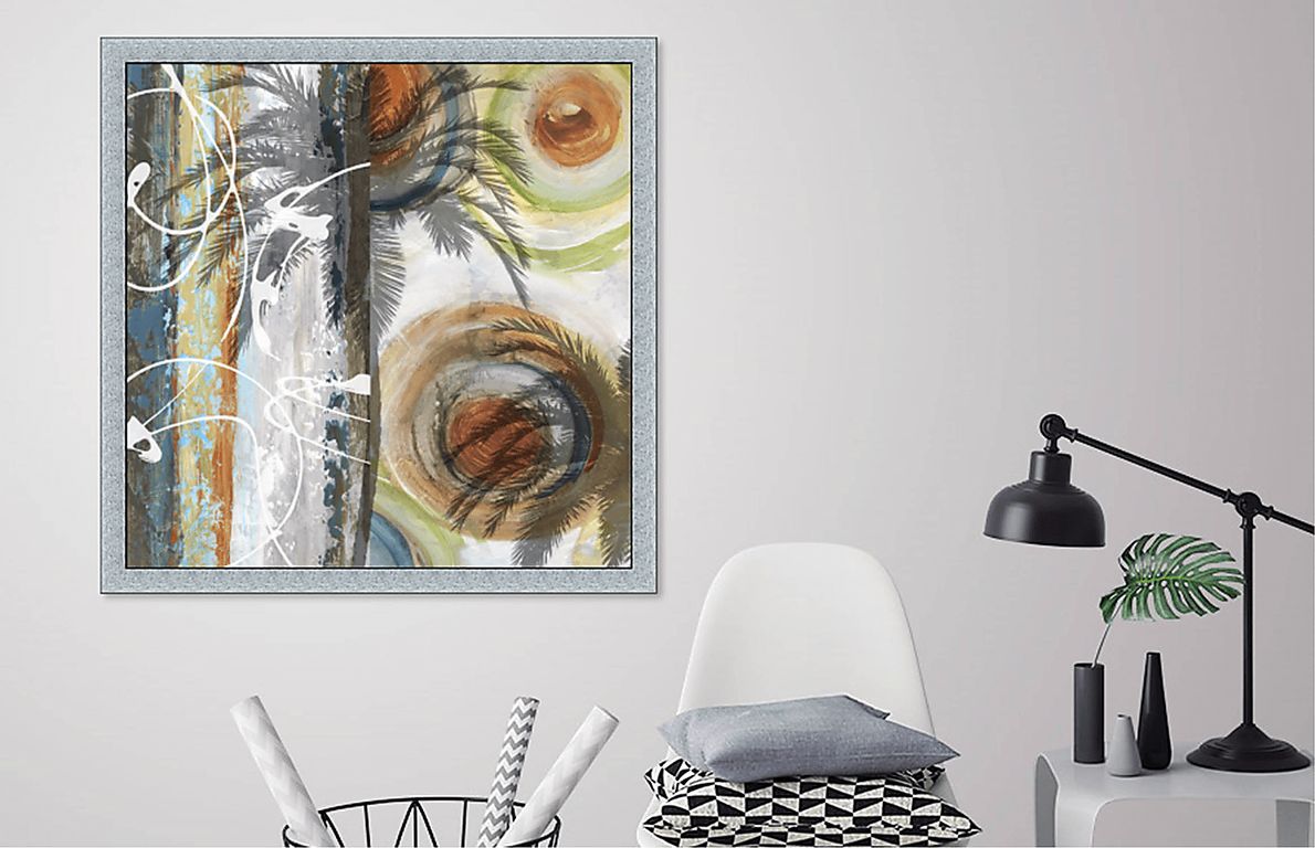 Simkins II Gray Artwork