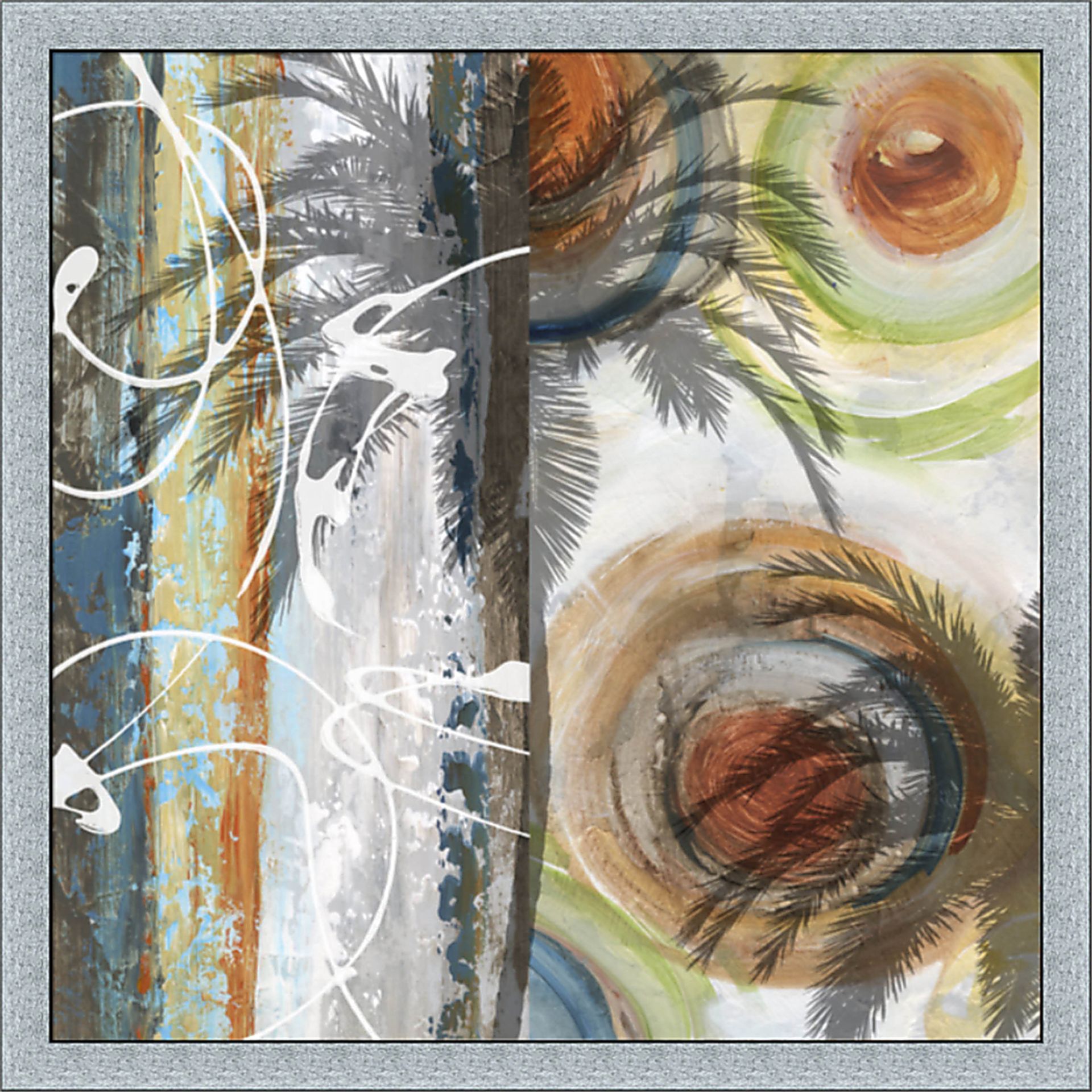 Simkins II Gray Artwork - Image 1