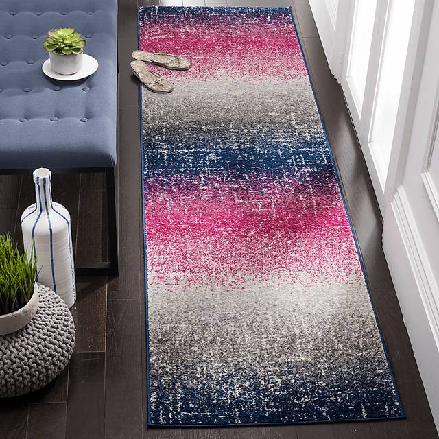 Simmons Bay Fuchsia 2'3 x 8' Runner Rug - Thumbnail - Image 3