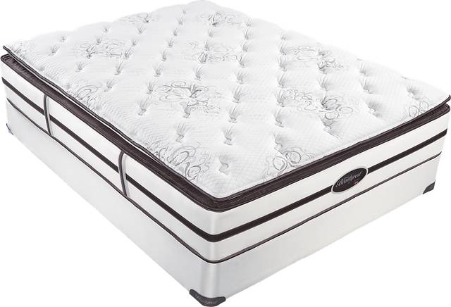 Simmons Beautyrest Elite Hawkeye Queen Mattress Set - Thumbnail - Image 1