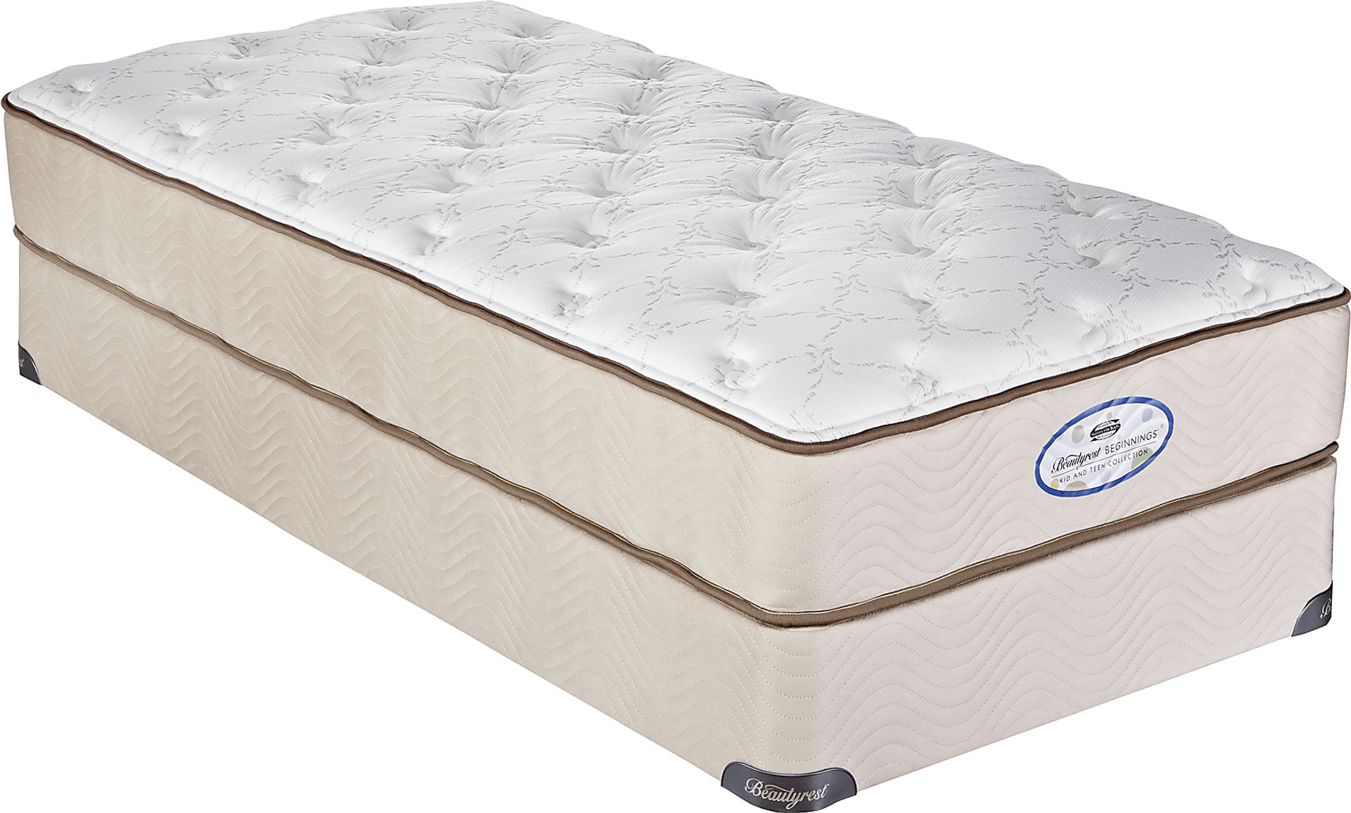 Simmons Blue Star Twin Mattress Set - Image 1