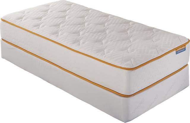 Simmons Delightful DreamZZZ Low Profile Twin Mattress Set - Thumbnail - Image 1