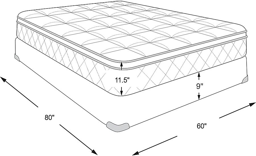 simmons queen mattress sizes