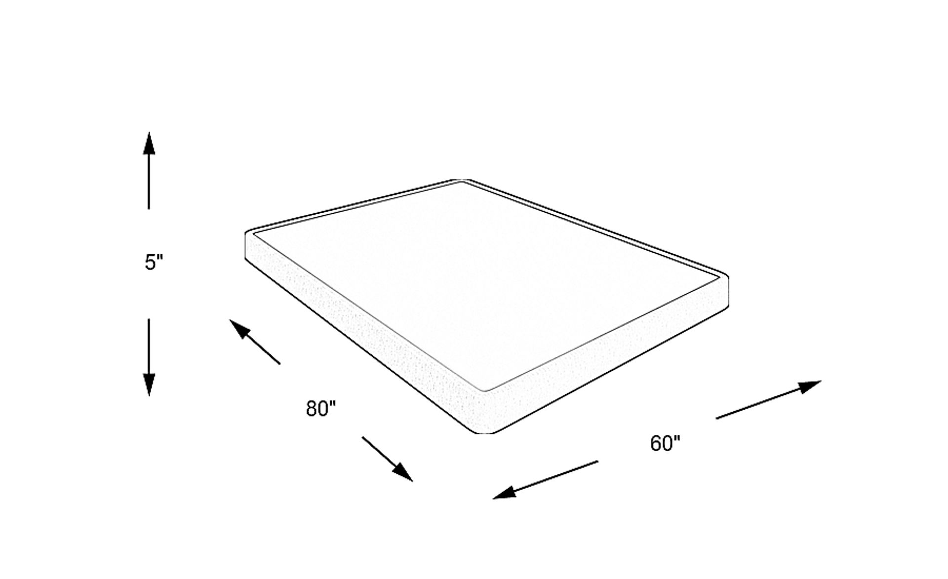 Dimension Image. Please refer to the Dimension Tab on this page for dimension details.