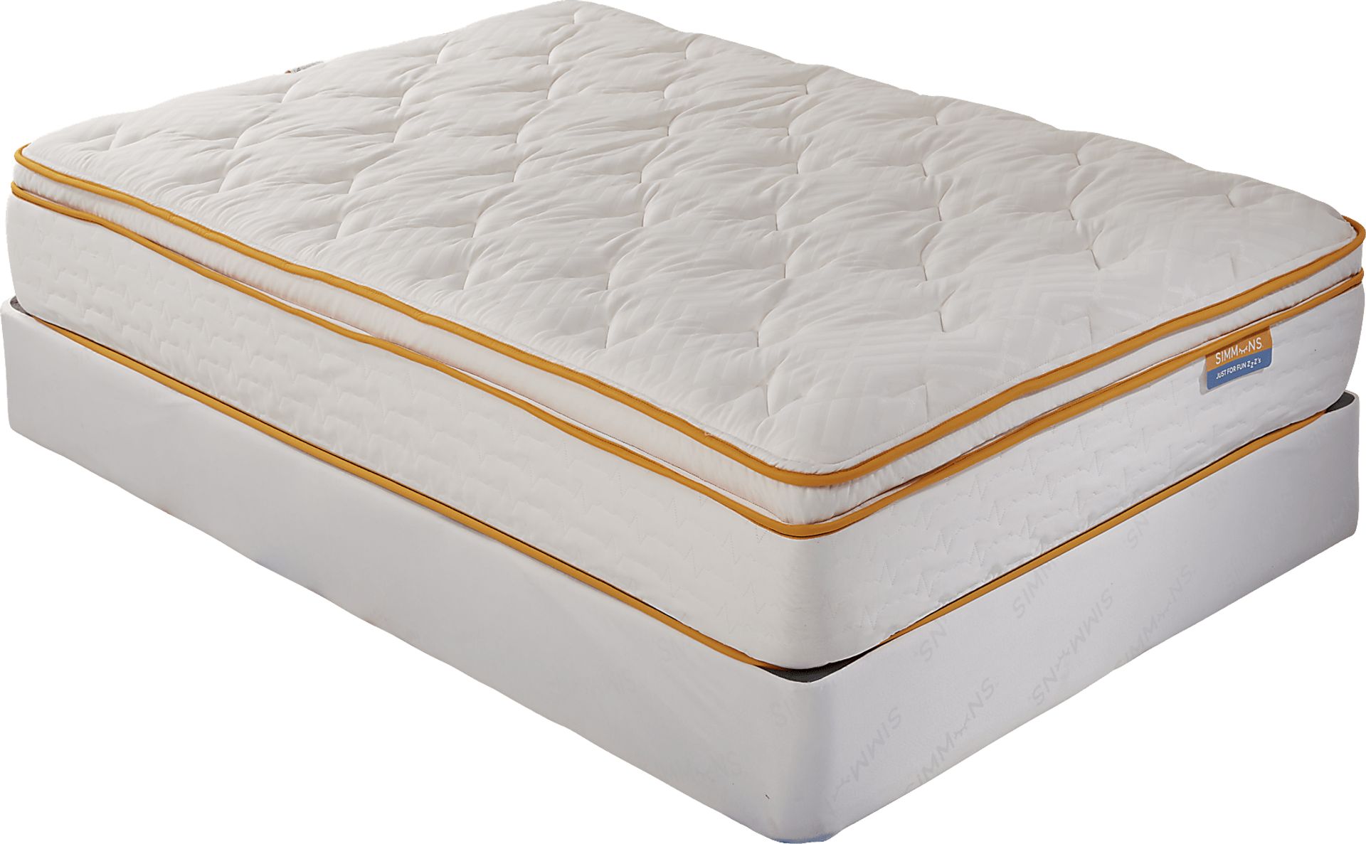 Simmons Relaxing DreamZZZ Low Profile King Mattress Set - Image 1