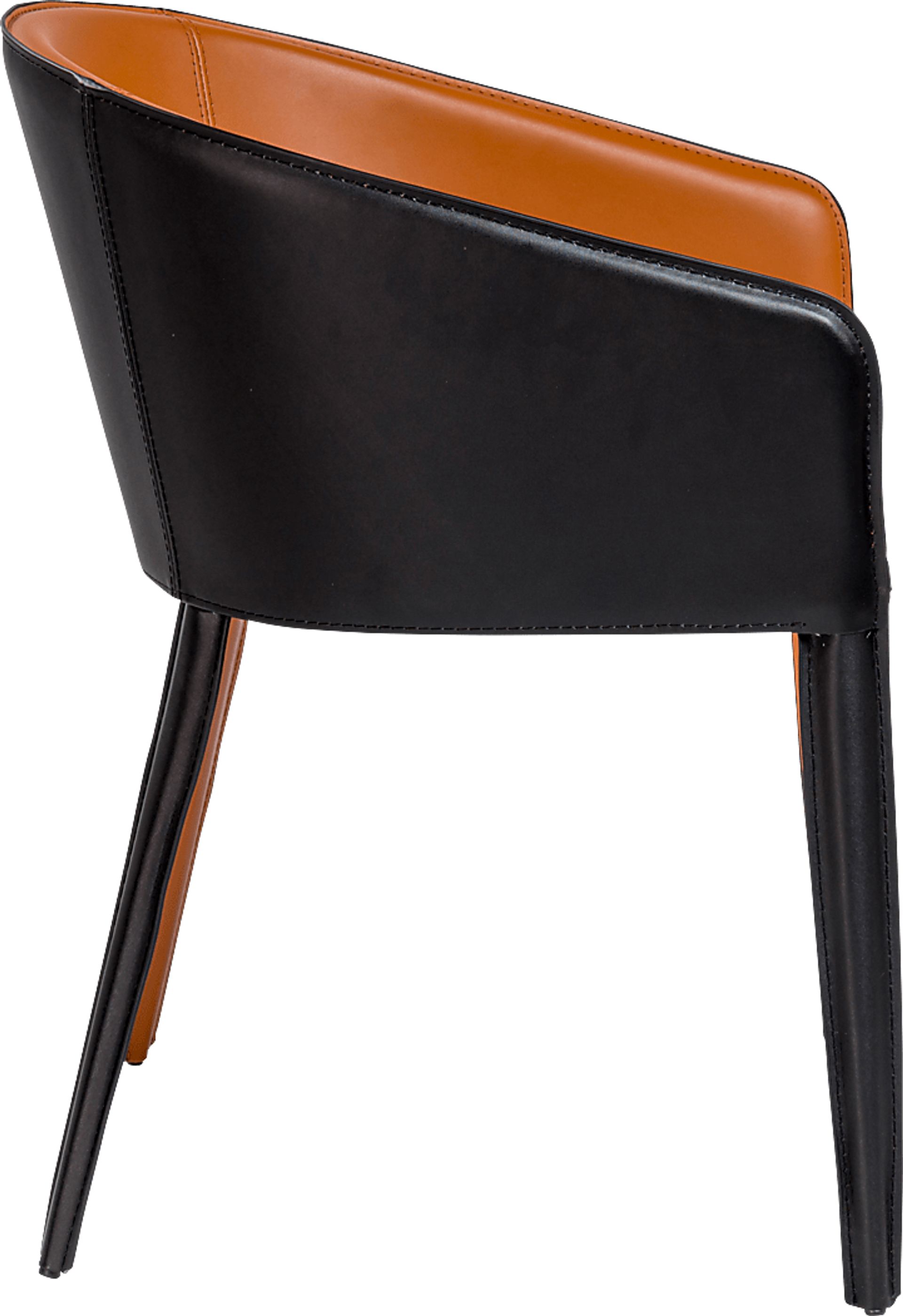 Simonview Cognac Arm Chair - Image 4