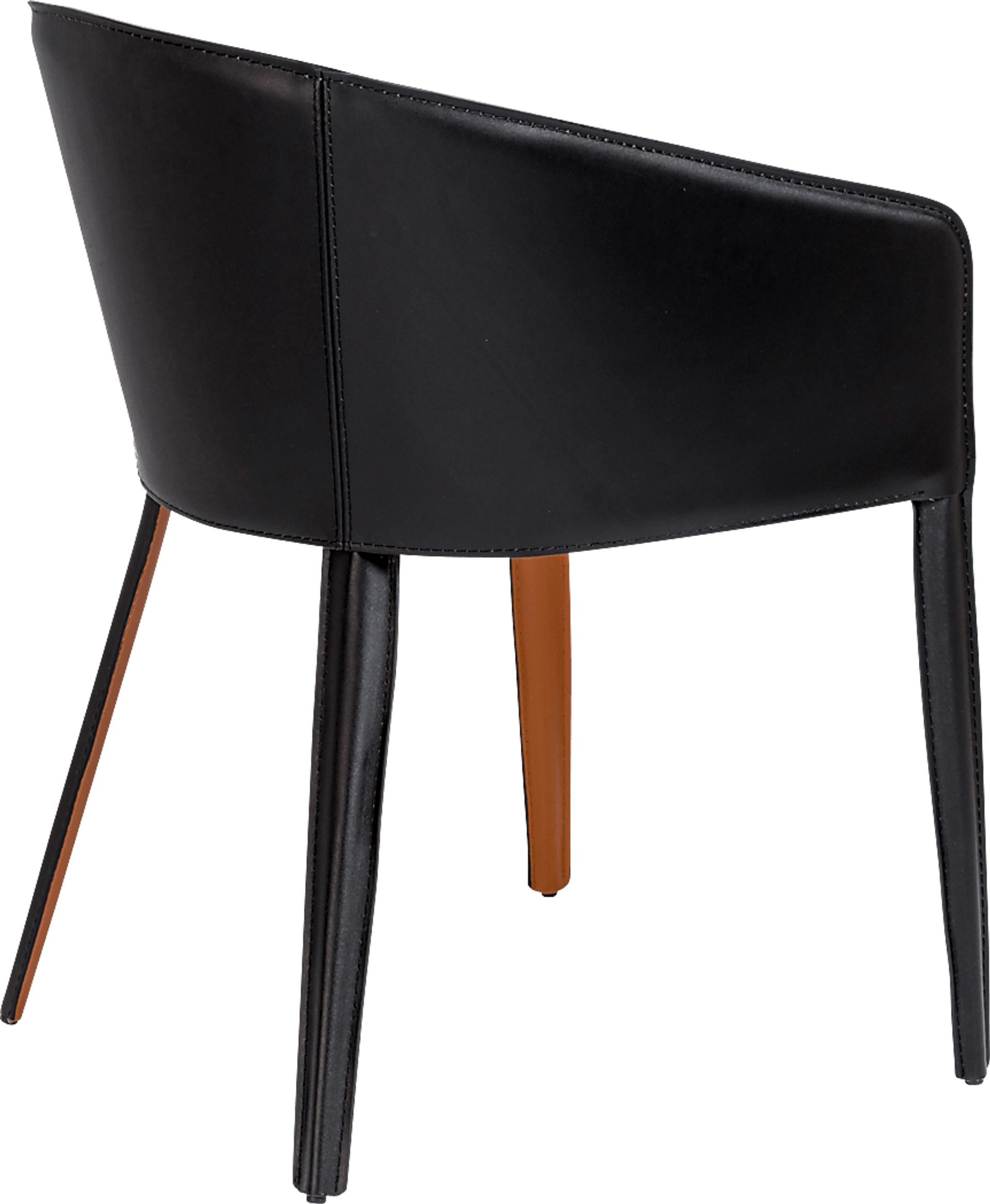Simonview Cognac Arm Chair - Image 5