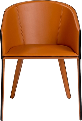 Simonview Cognac Arm Chair