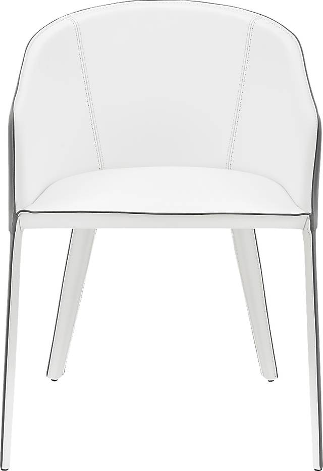 Simonview White Arm Chair - Thumbnail - Image 1