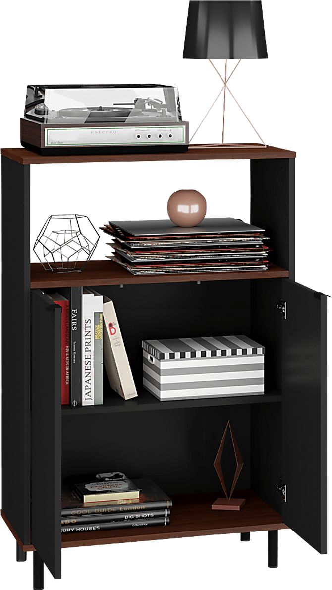 Simpao Black Accent Cabinet