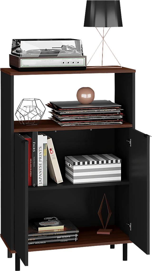 Simpao Black Accent Cabinet - Thumbnail - Image 2