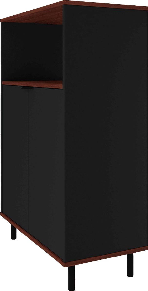 Simpao Black Accent Cabinet