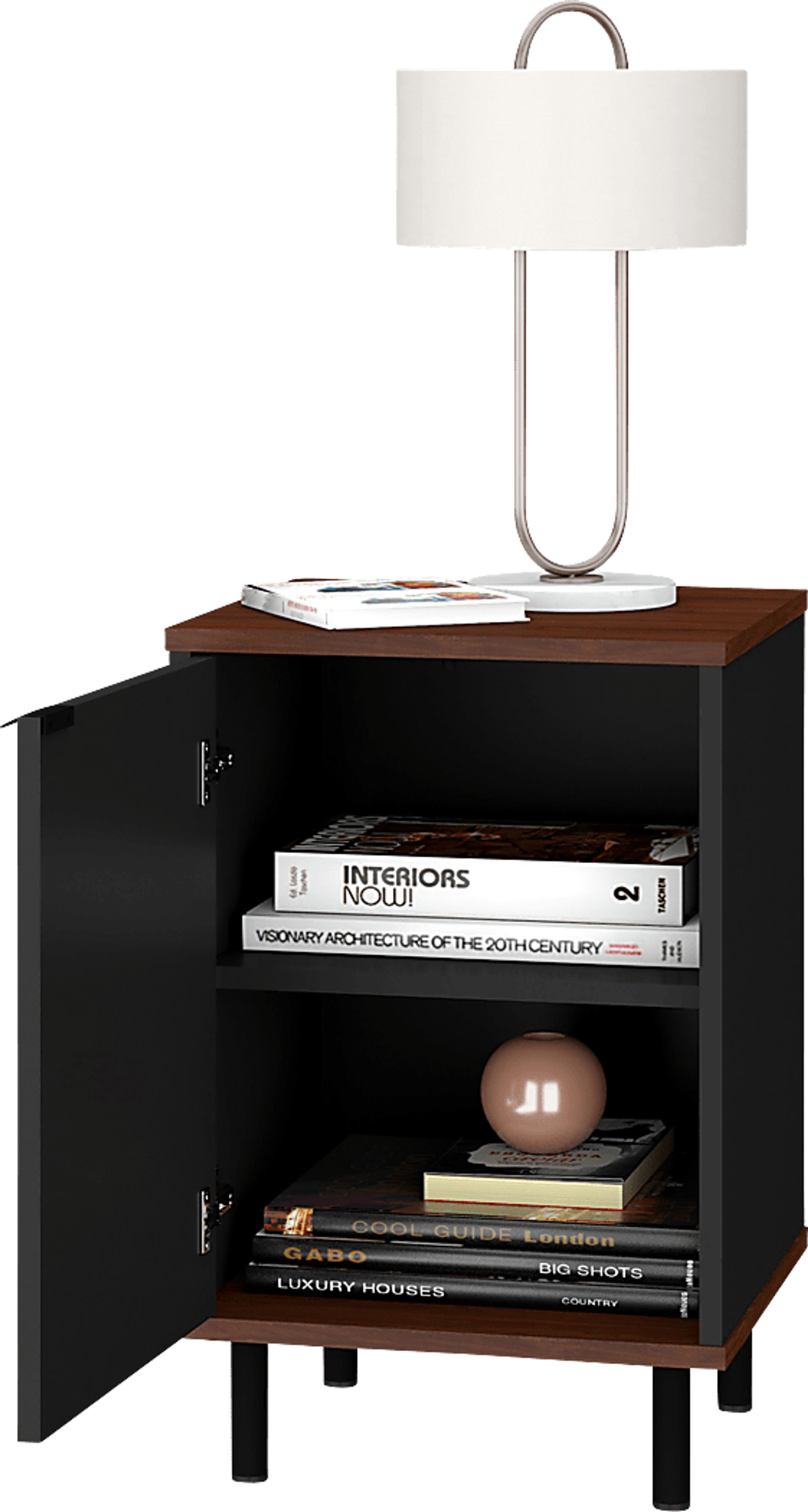 Simpao Black End Table - Image 2
