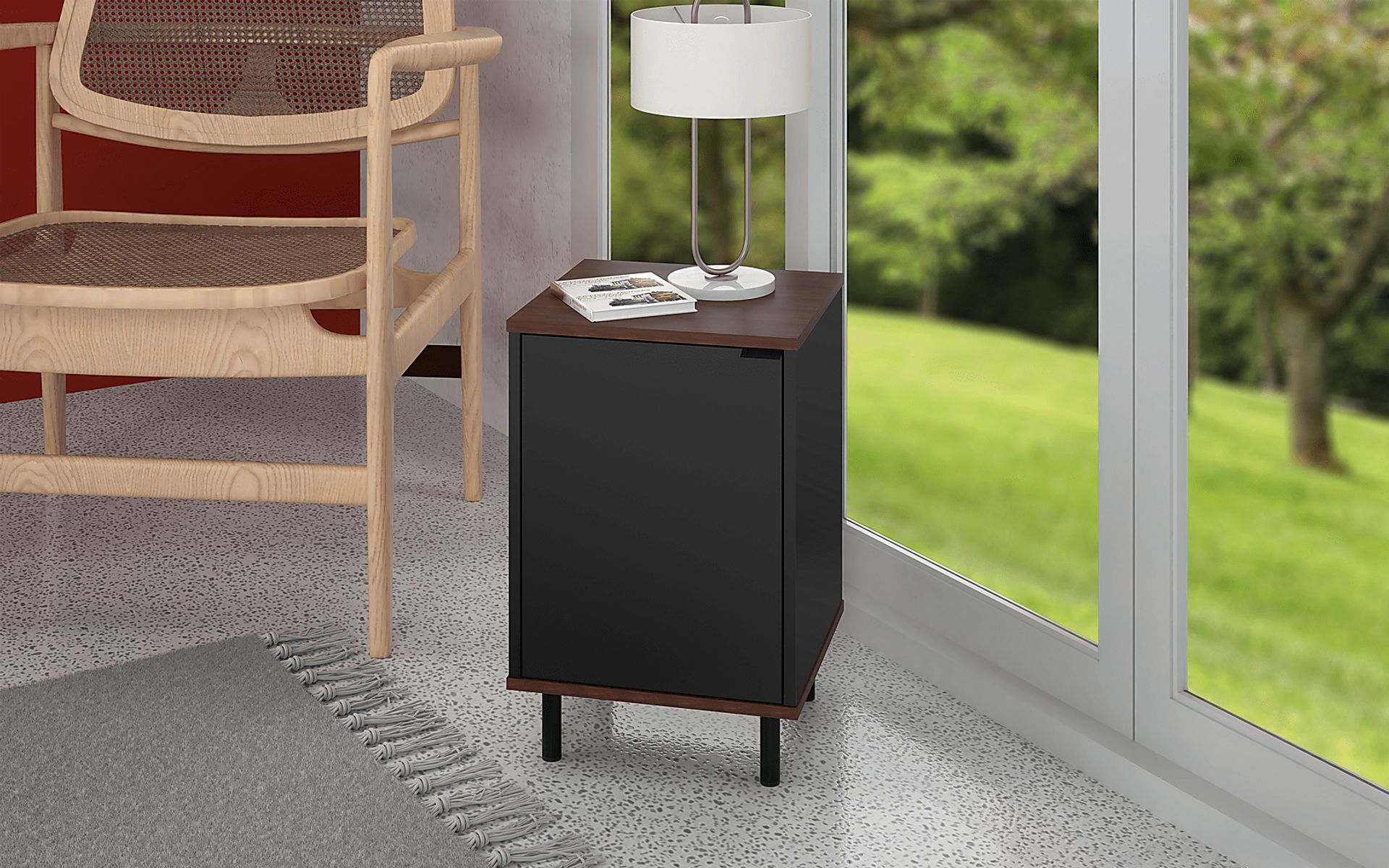 Simpao Black End Table - Image 7