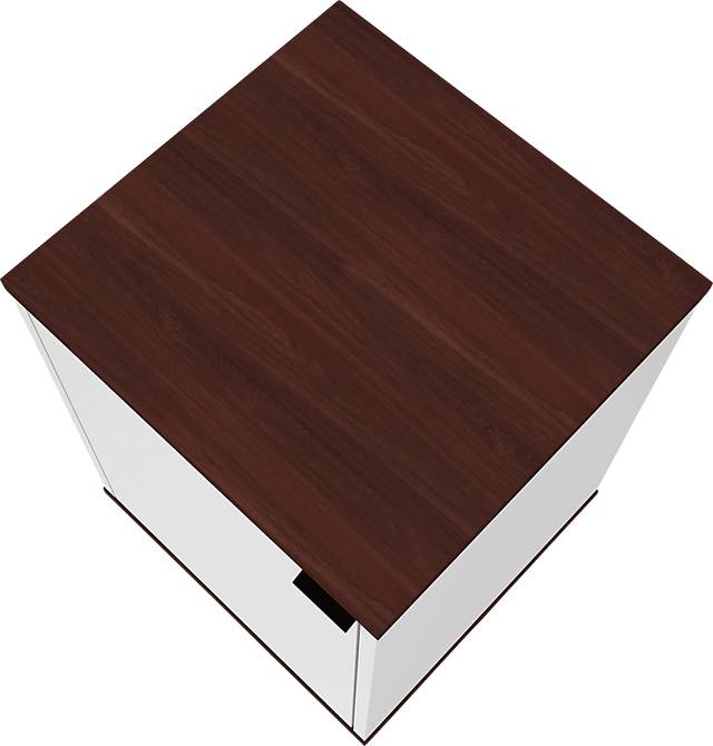 Simpao White End Table - Thumbnail - Image 5