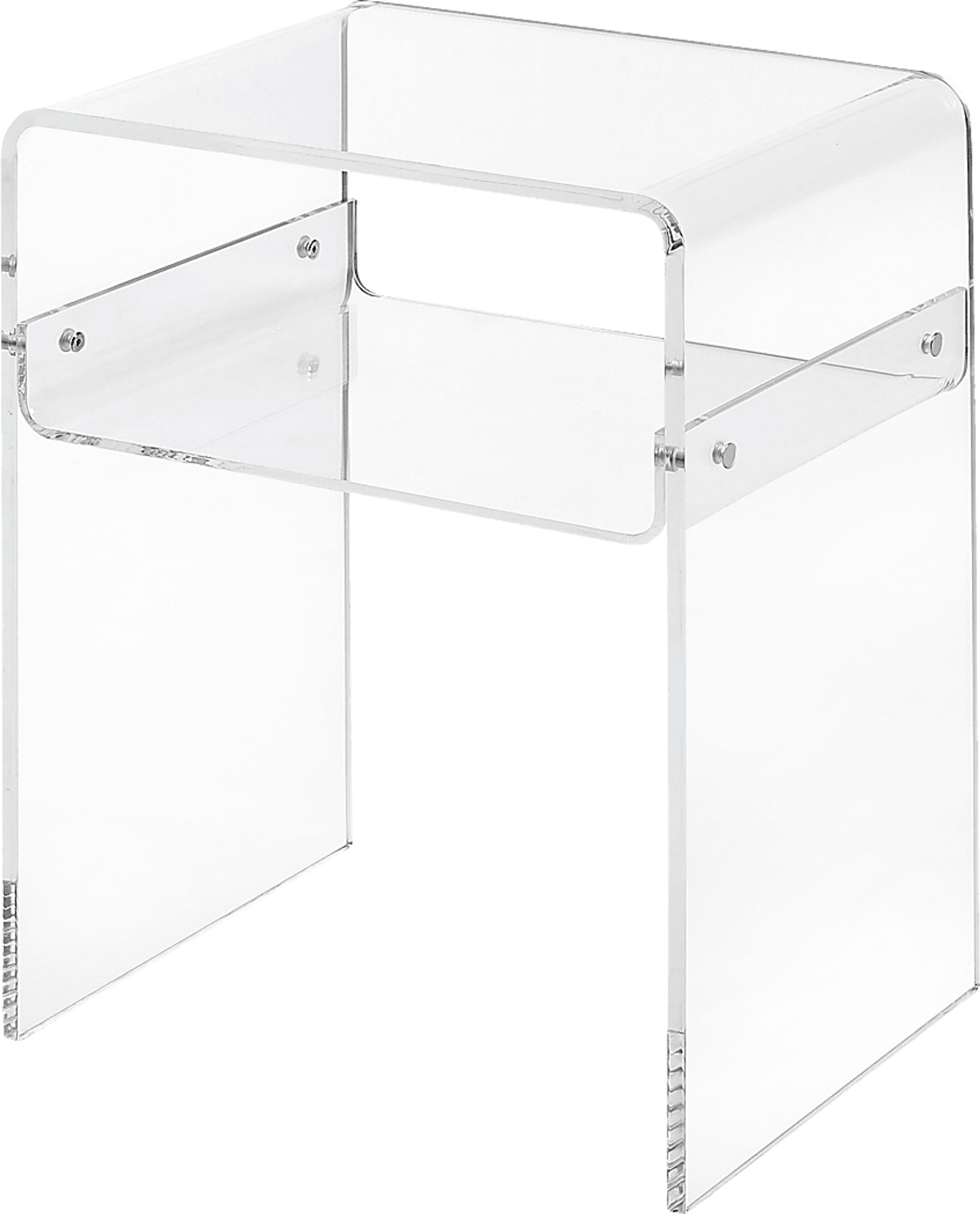 Sina Clear End Table - Image 1