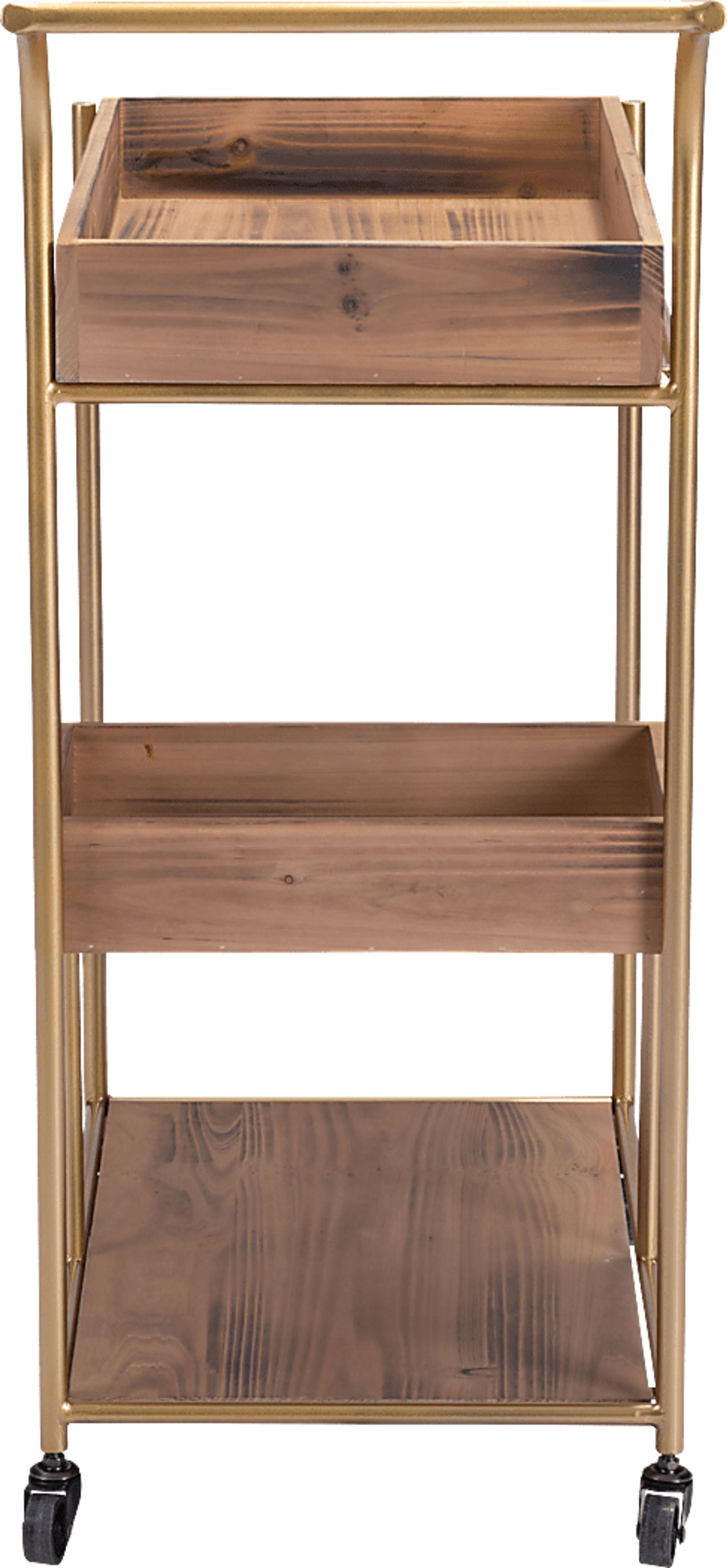 Sinead Brown Bar Cart - Image 4
