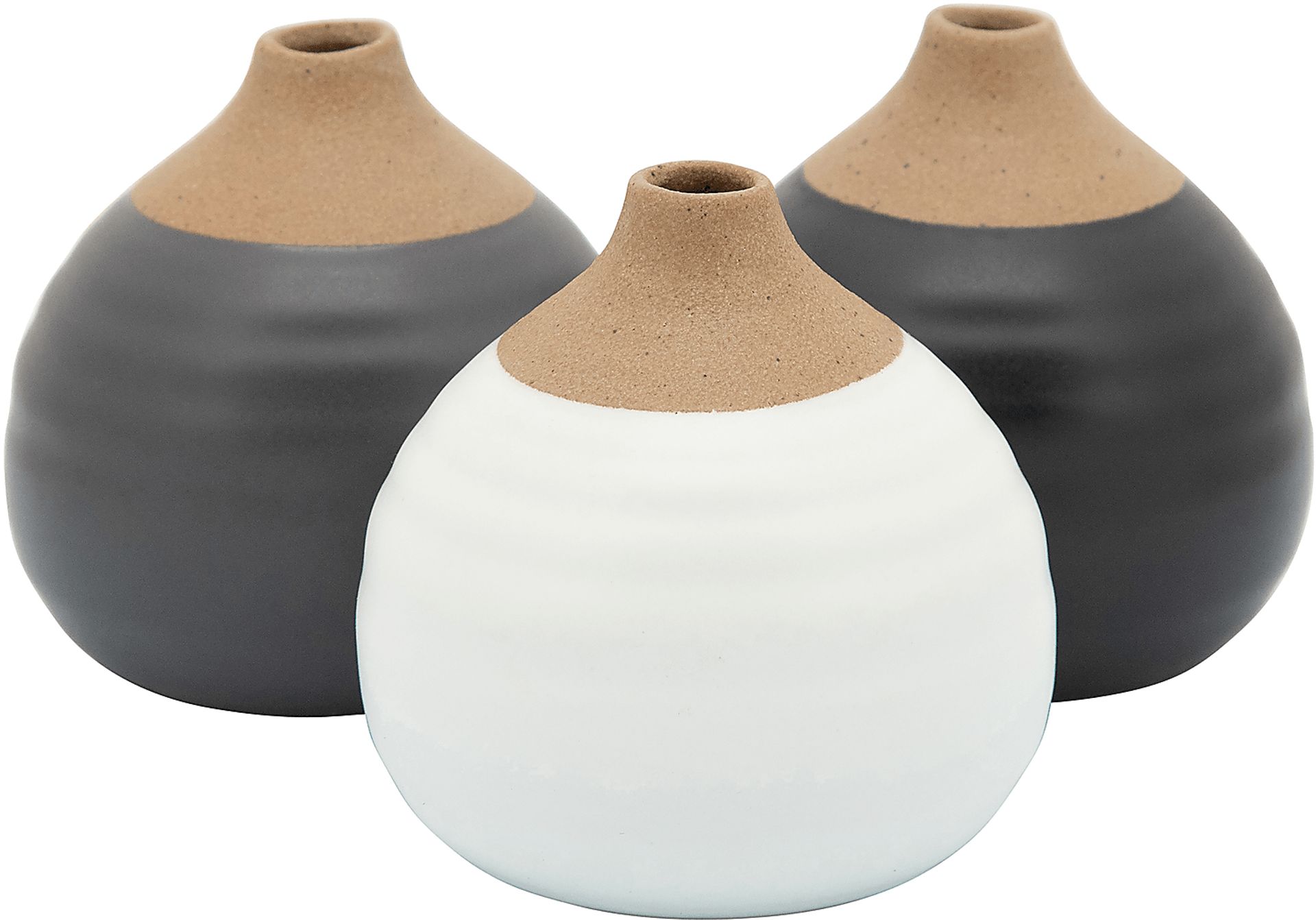 Singletarry Black Vase, Set of 3 - Image 3