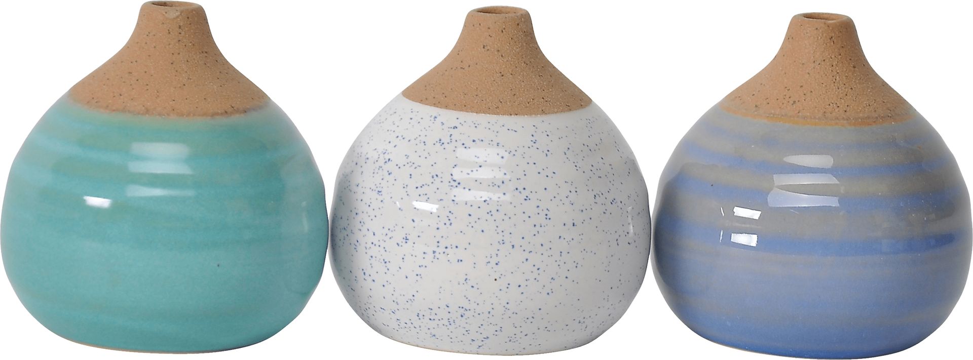 Singletarry Blue Vase, Set of 3 - Image 1