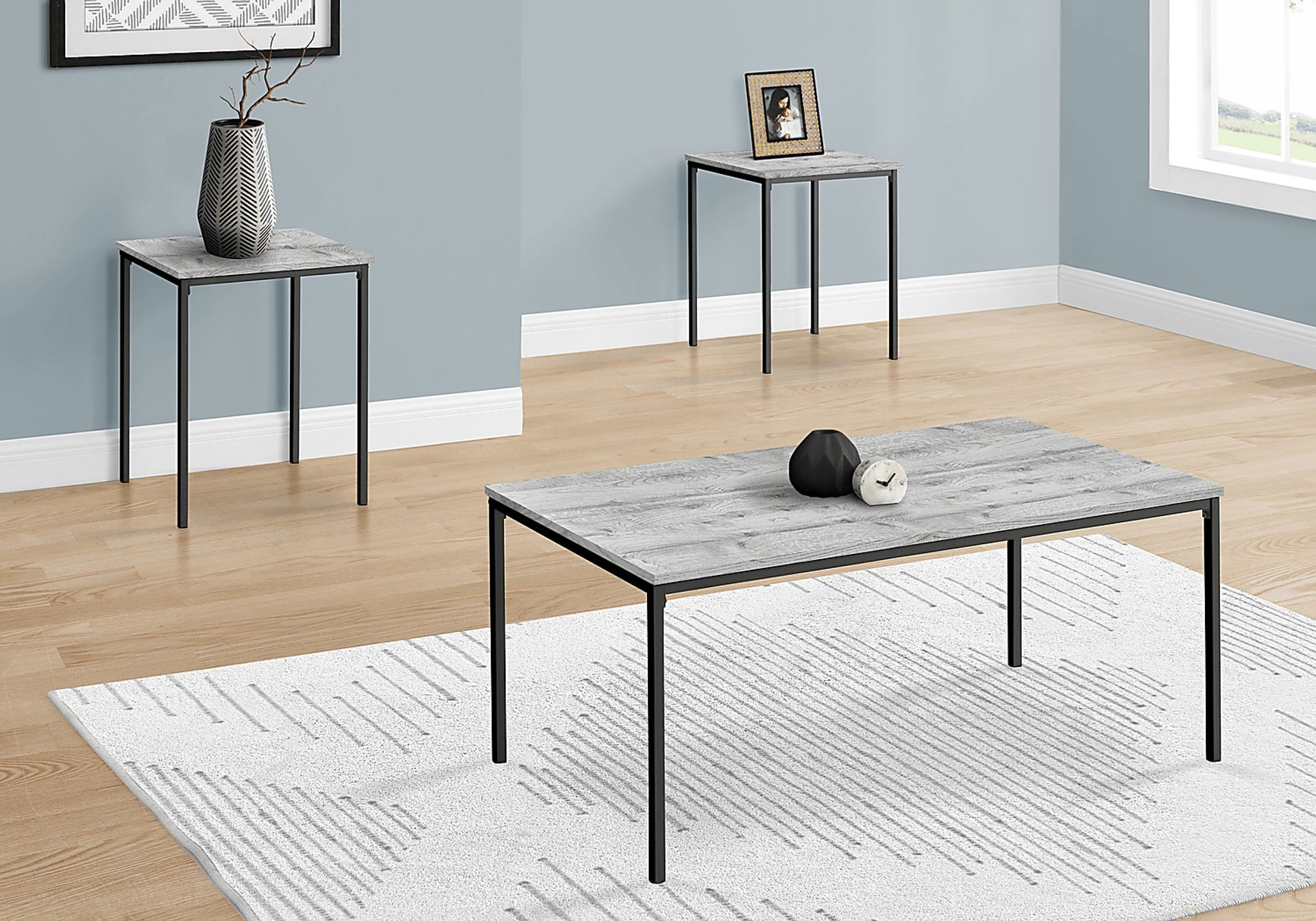 Singletary Gray Occasional Table Set - Image 2