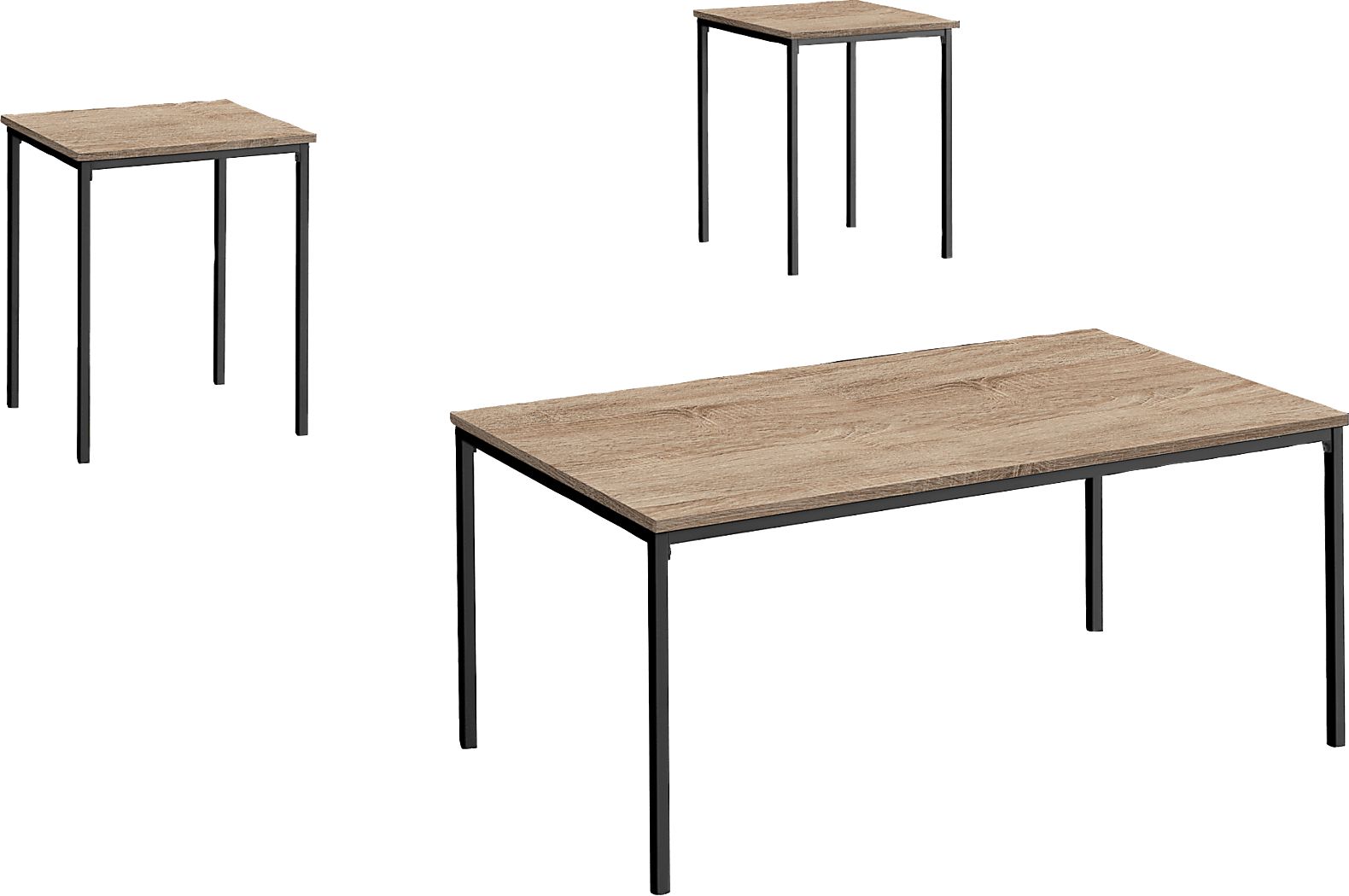 Singletary Taupe Occasional Table Set