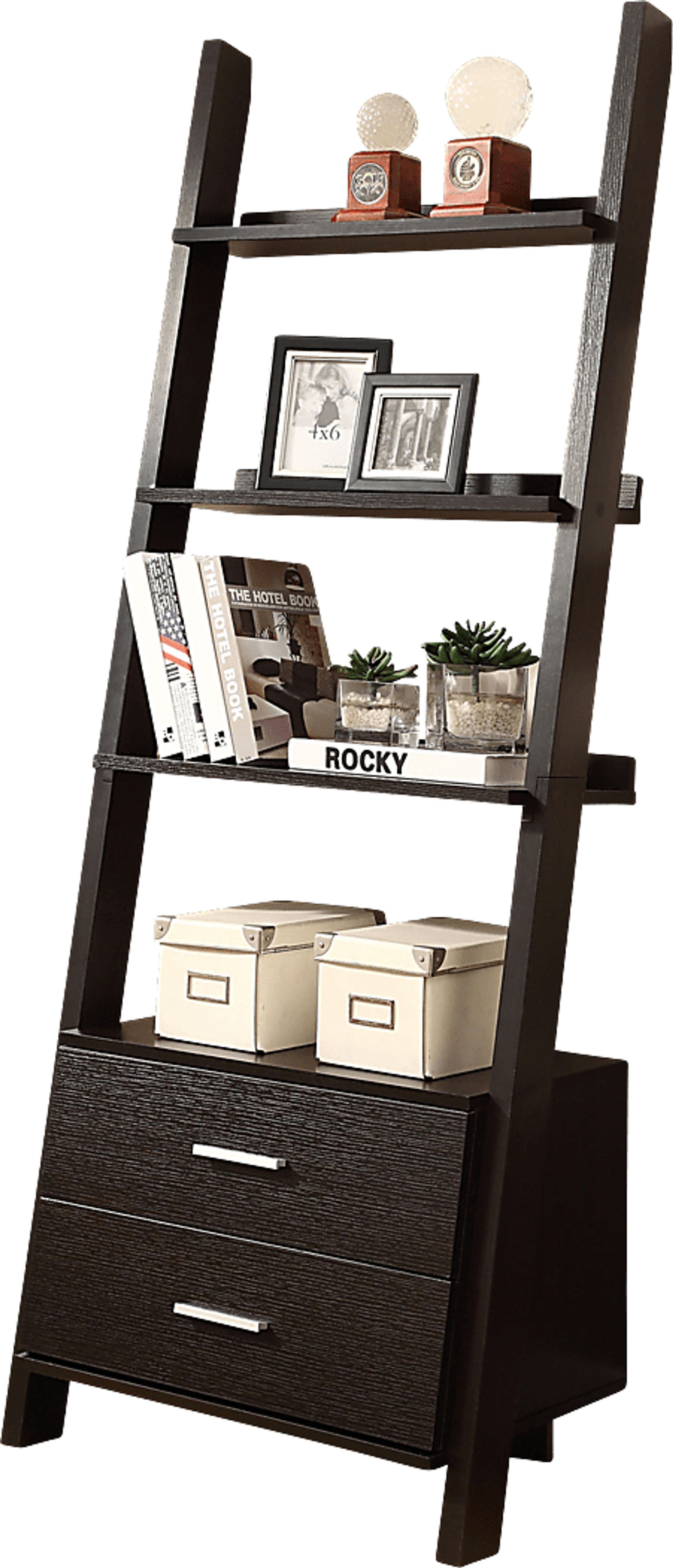 Singleton Cappuccino Bookcase - Image 1