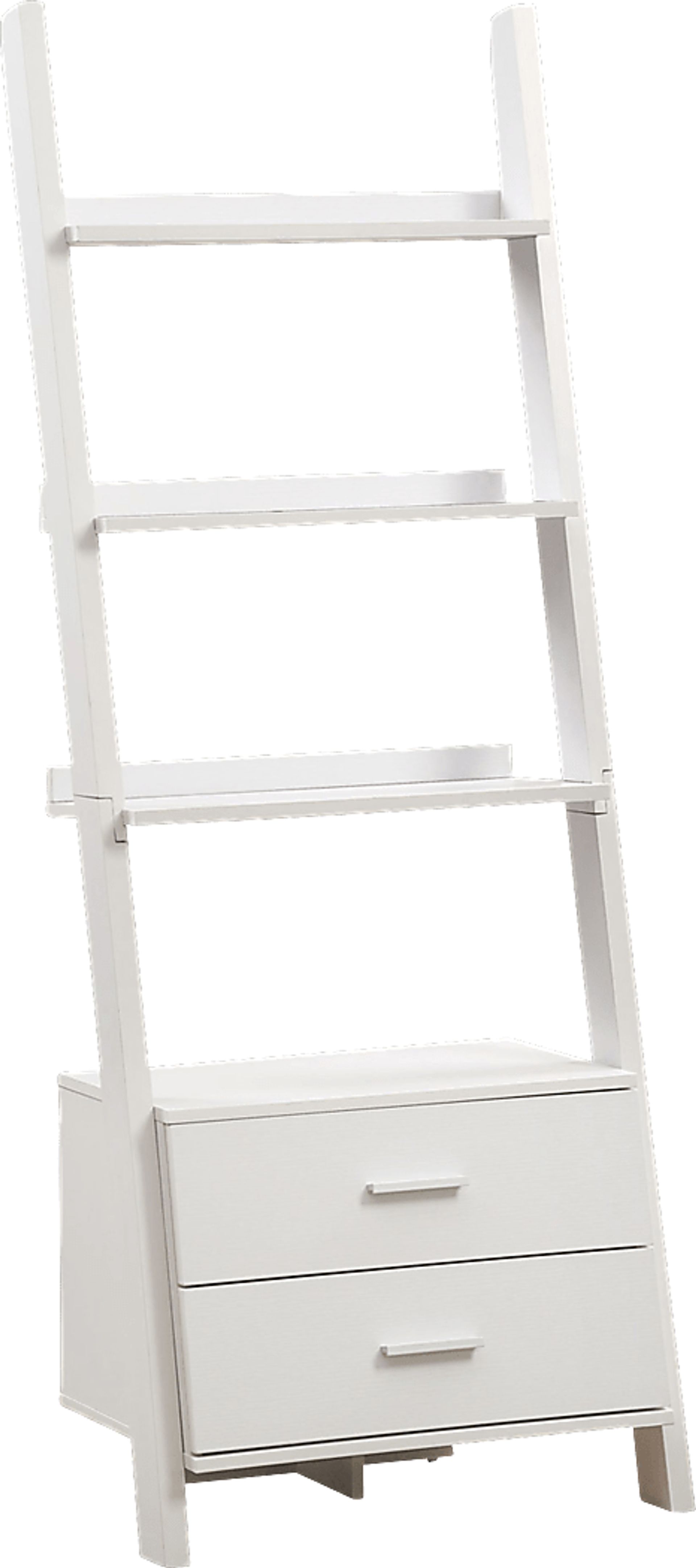 Singleton White Bookcase - Image 1