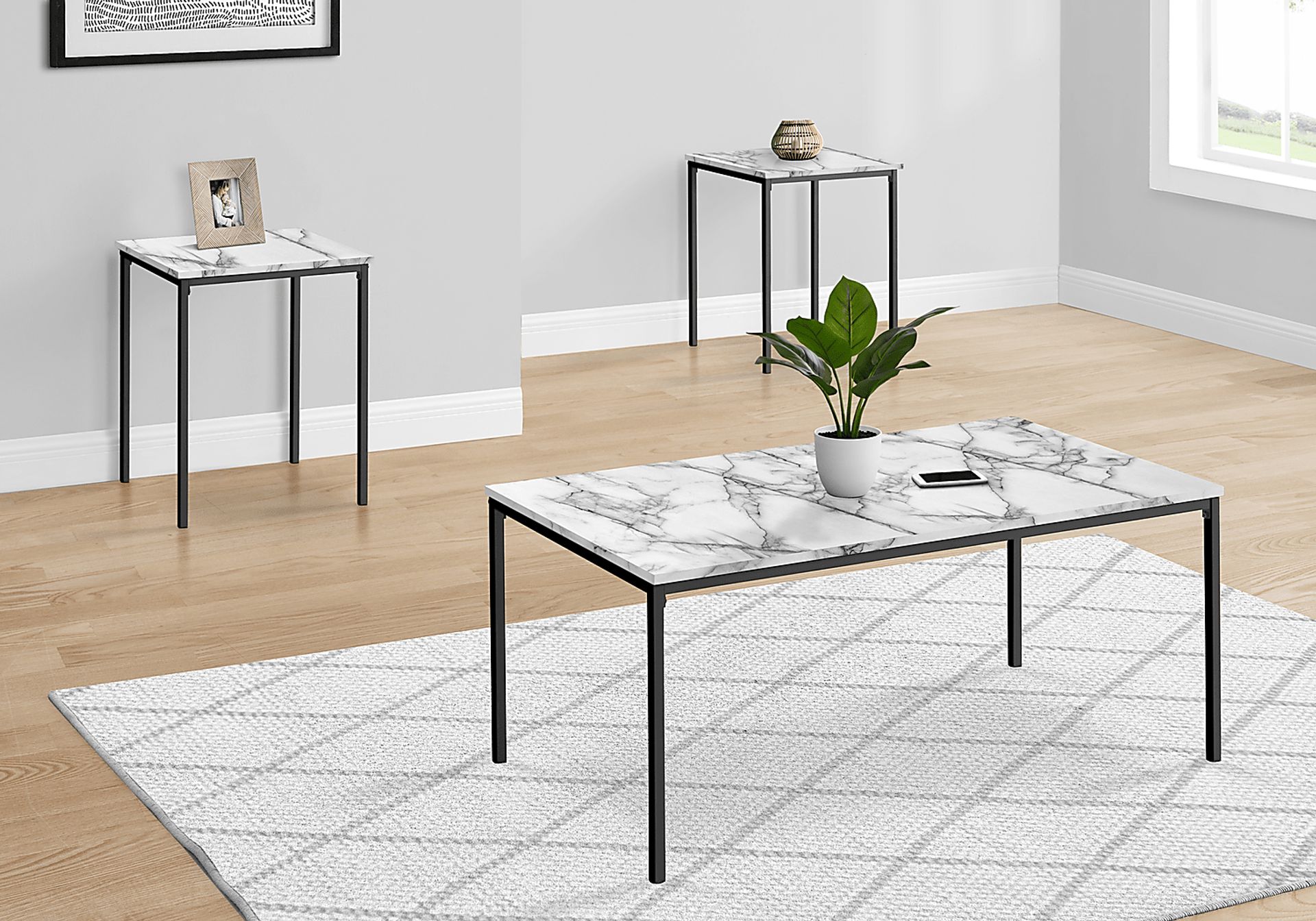 Singletary White Occasional Table Set - Image 2