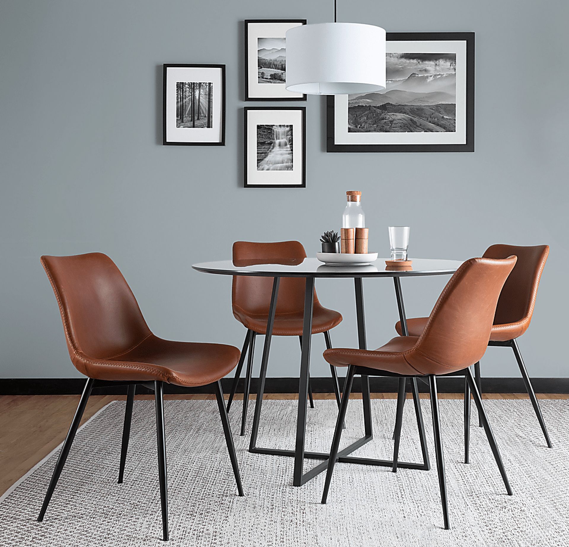 Sinnwell Cognac Side Chair, Set of 2 - Image 2