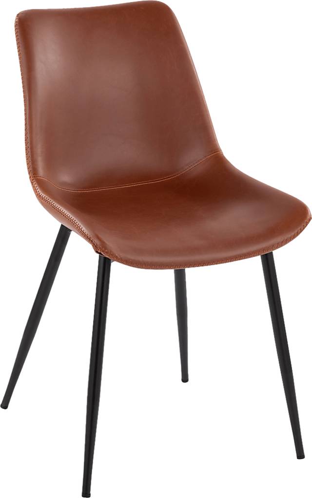 Sinnwell Cognac Side Chair, Set of 2 - Thumbnail - Image 4