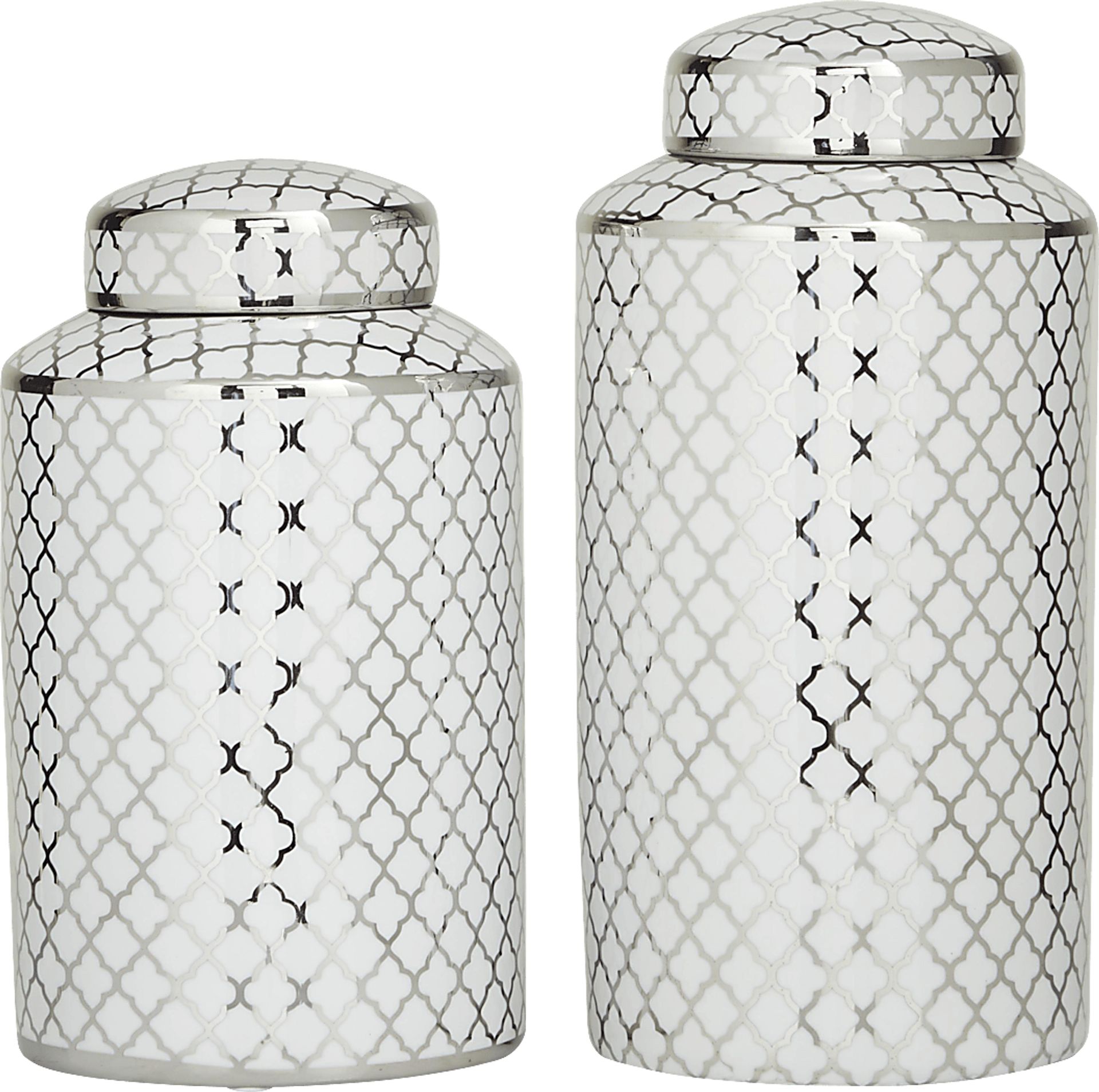Sinodo Silver Jar, Set of 2 - Image 5