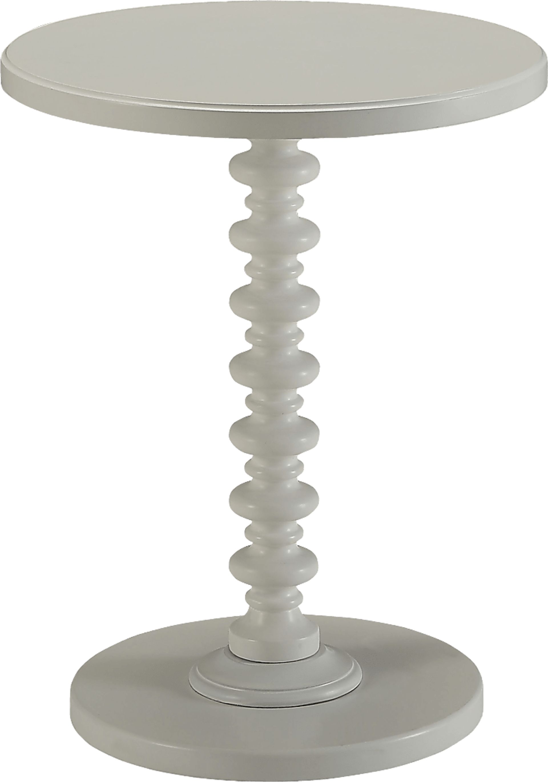 Siran White Accent Table - Image 1
