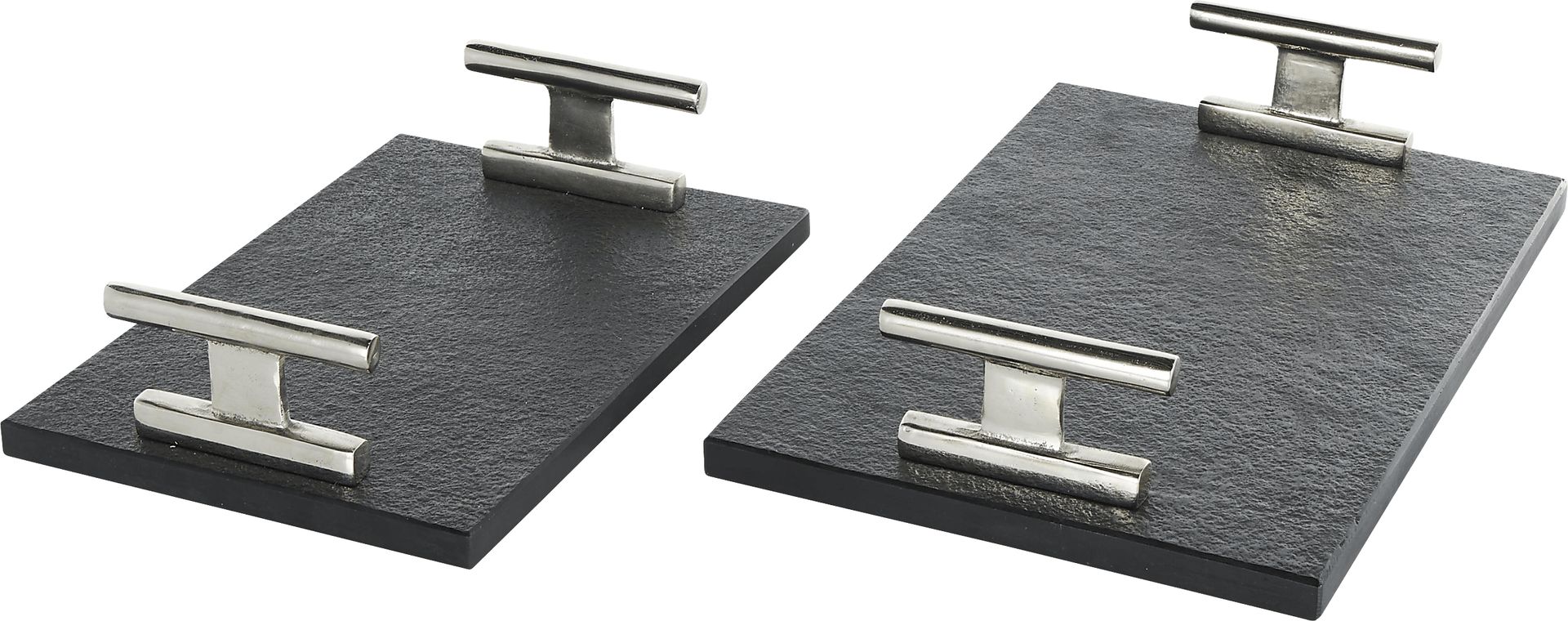 Sirrei Black Tray, Set of 2 - Image 4