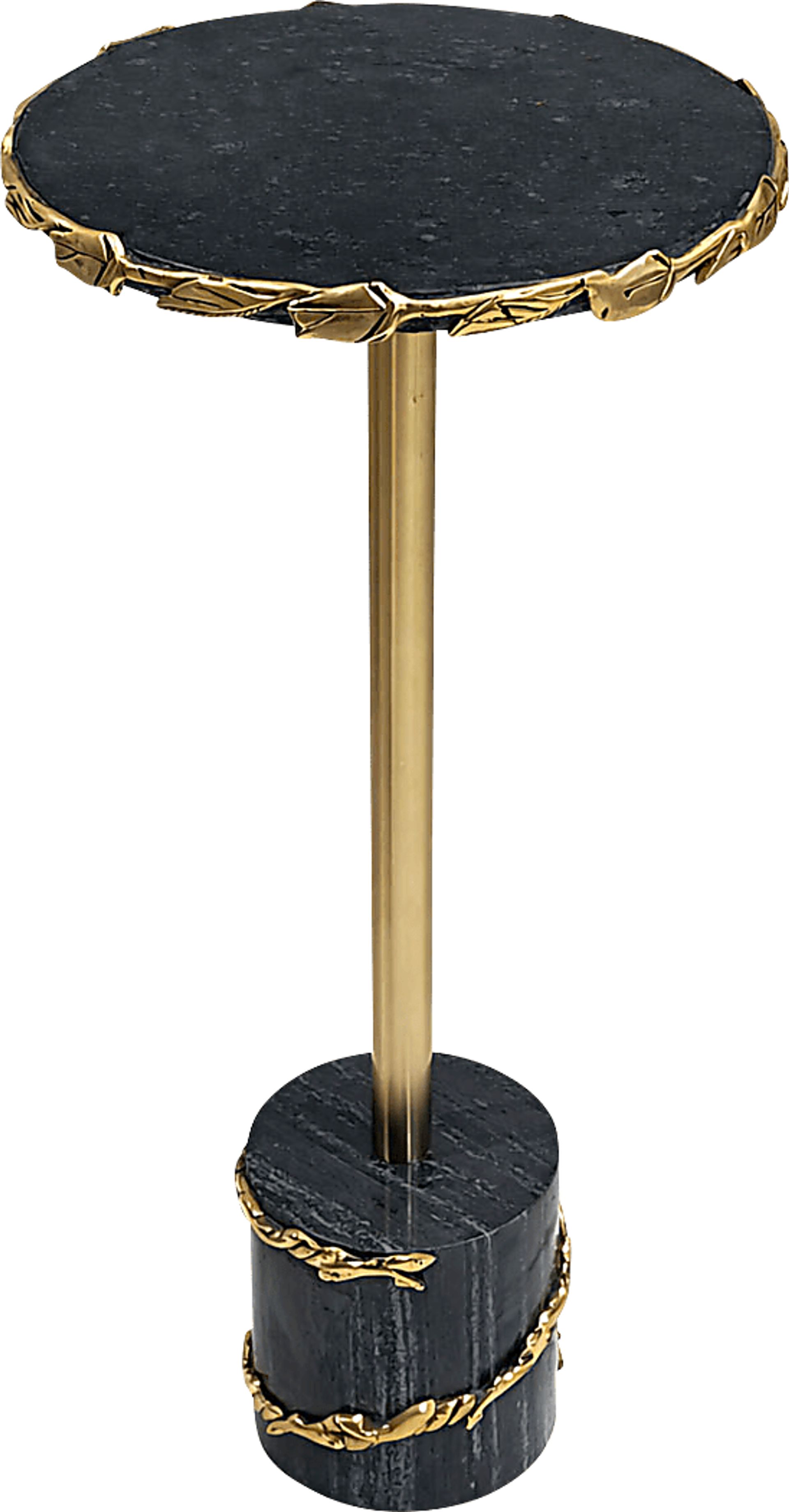Sisazi Gold/Black Accent Table - Image 4