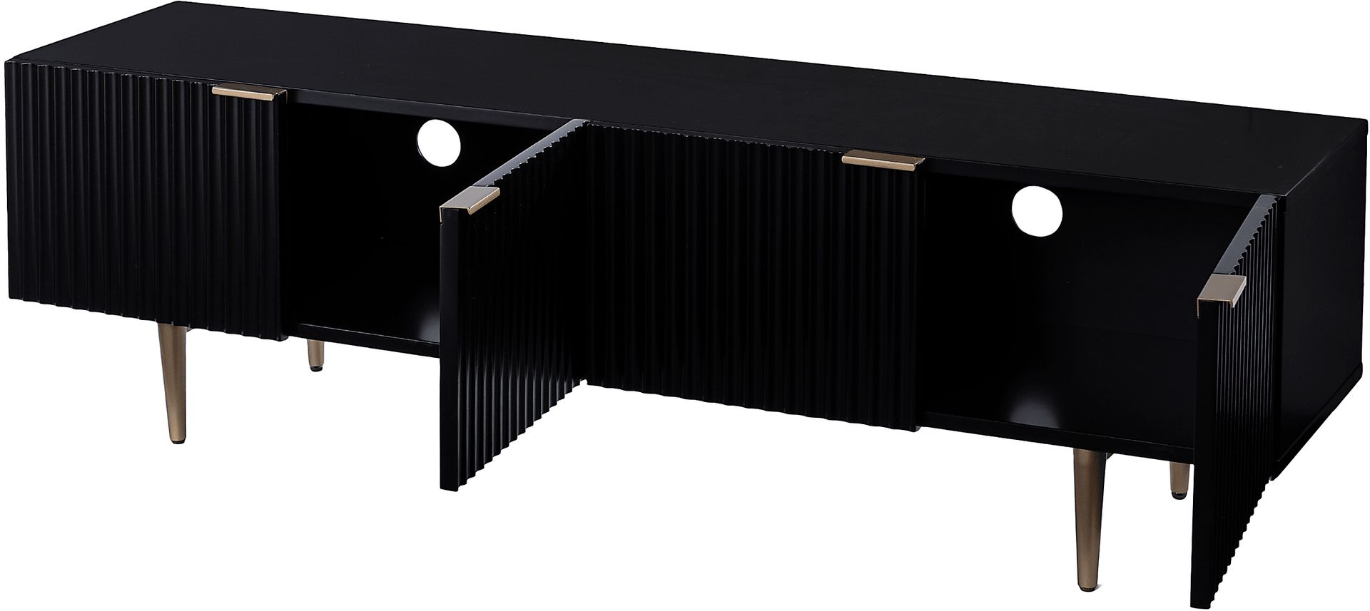 Sisemore Black 60 in. Console - Image 5