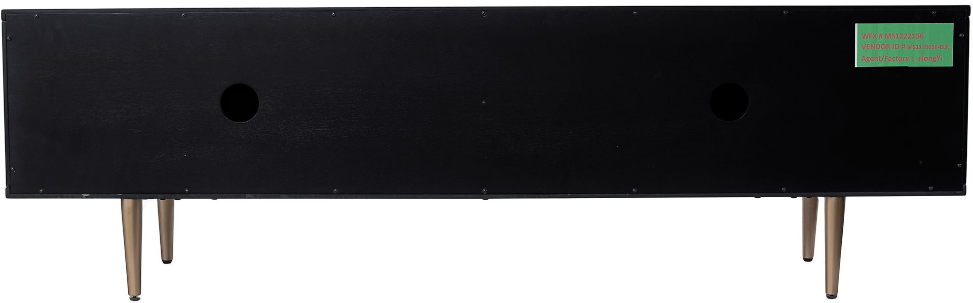 Sisemore Black 60 in. Console - Image 7