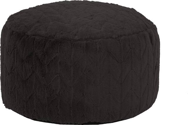 Sishane Brown Foot Pouf - Thumbnail - Image 1