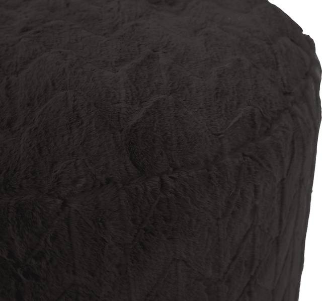 Sishane Brown Tall Pouf - Thumbnail - Image 2