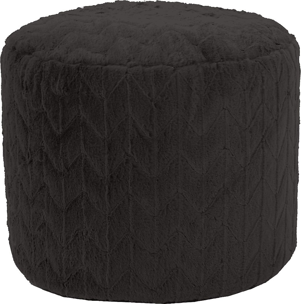 Sishane Brown Tall Pouf