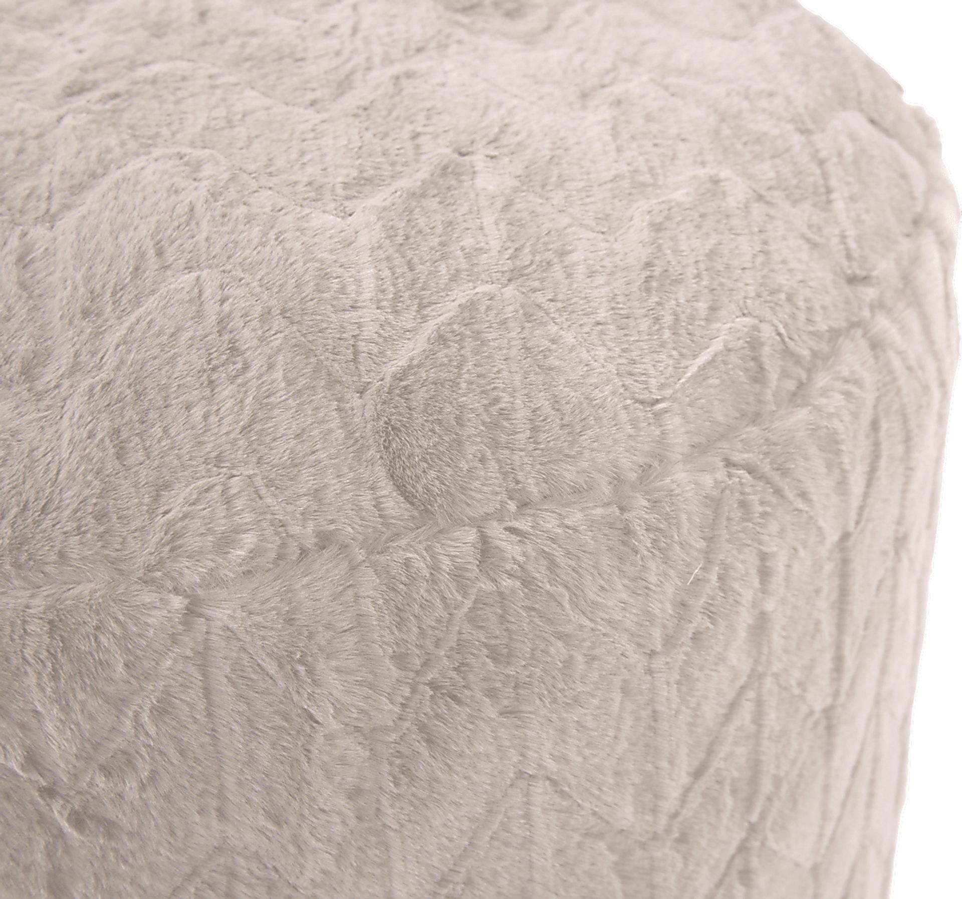 Sishane Linen Foot Pouf - Image 2