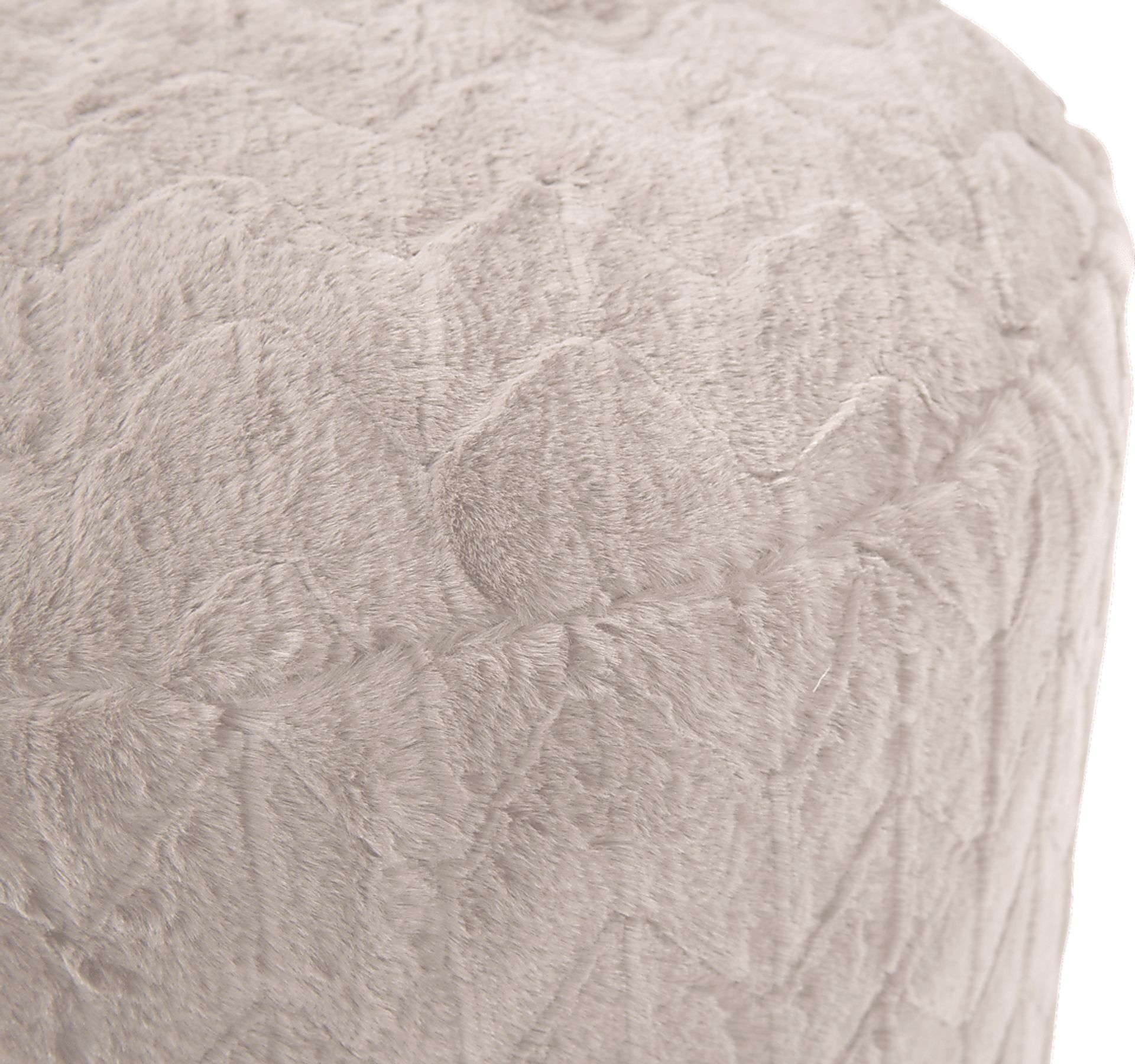 Sishane Linen Tall Pouf - Image 2