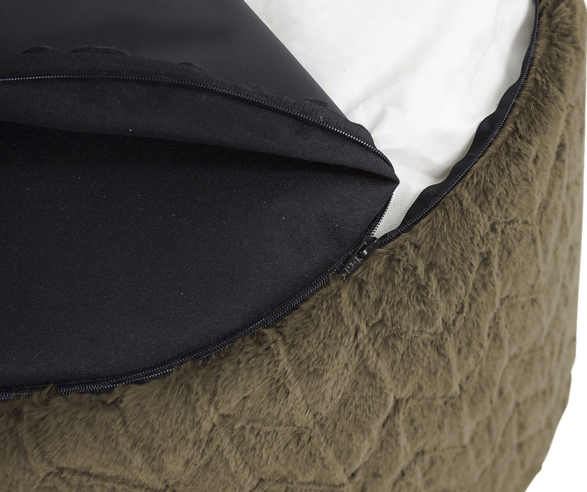 Sishane Moss Foot Pouf - Image 3