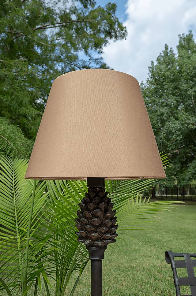 Sitka Spruce Brown Outdoor Floor Lamp - Thumbnail - Image 4