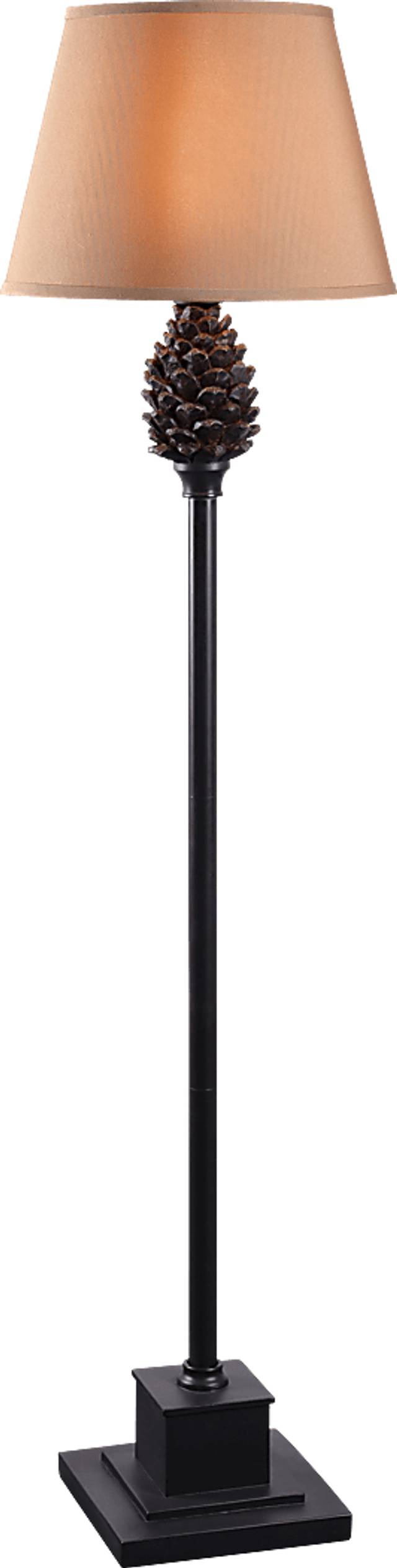 Sitka Spruce Brown Outdoor Floor Lamp - Thumbnail - Image 1