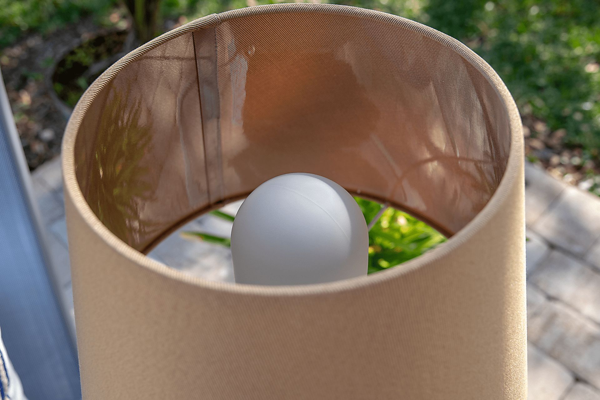 Sitka Spruce Brown Outdoor Table Lamp - Image 5