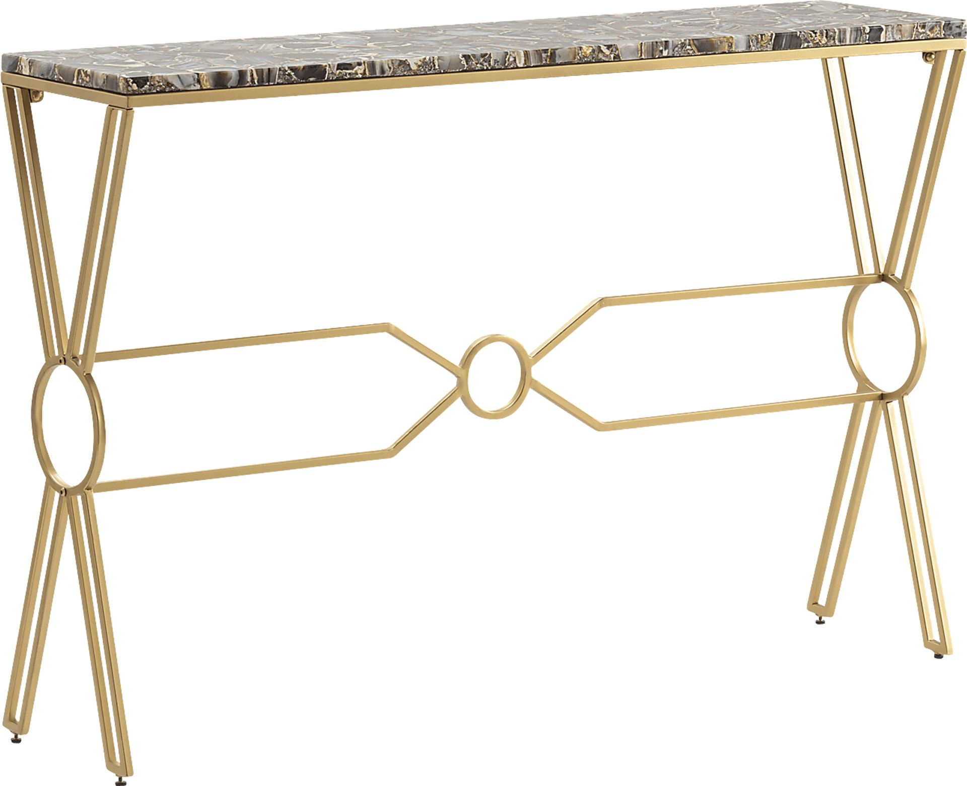 Siuslaw Blue Sofa Table - Image 1
