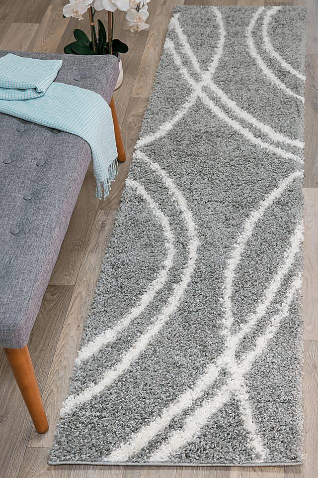 Sivia Gray 2' x 7'2 Runner Rug - Thumbnail - Image 3