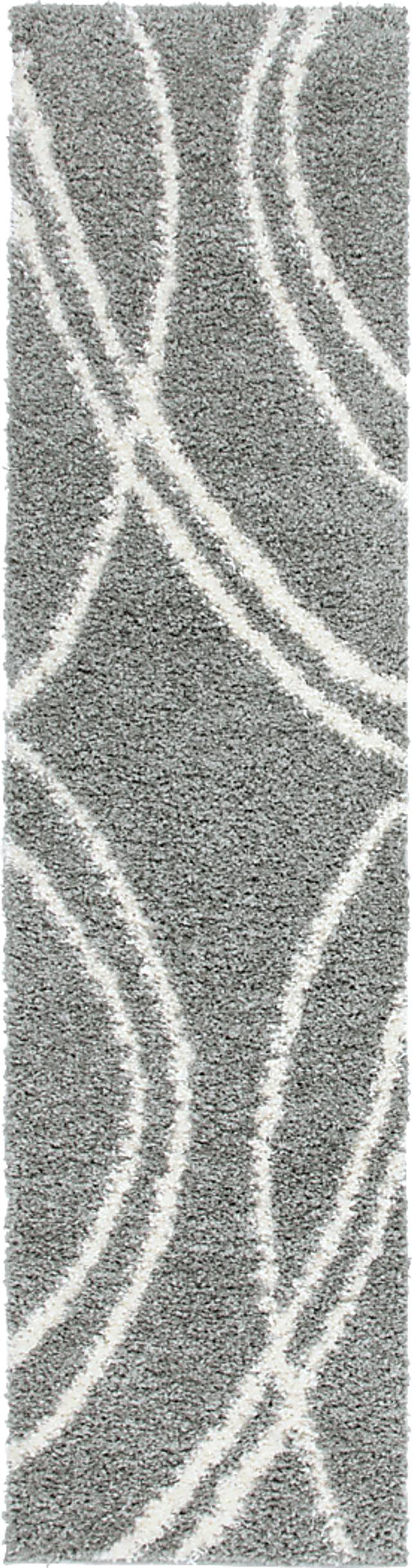 Sivia Gray 2' x 7'2 Runner Rug - Thumbnail - Image 1